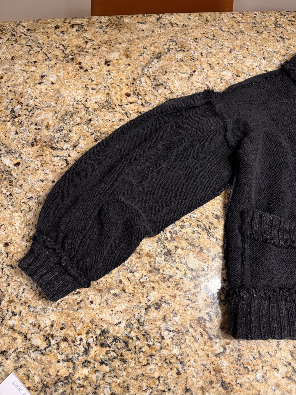 NWT Women’s We The Free Cute In This Cardi by Free People BLACK size XS - Picture 6 of 8